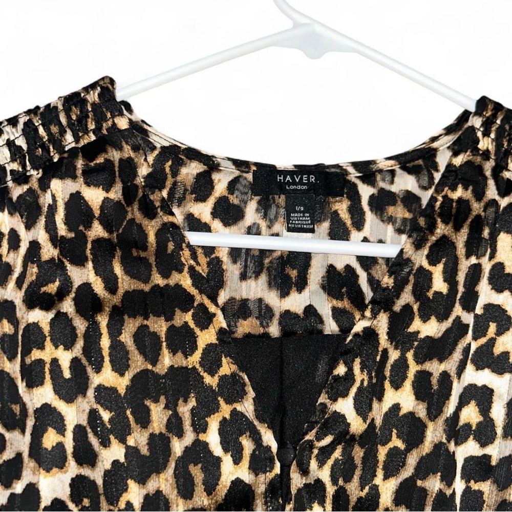 Haver Leopard Pattern Top - Picture 3 of 3